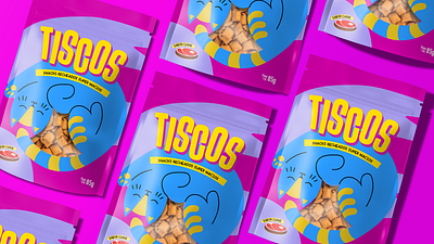 Tiscos - Cat Snacks branding cat design food graphic design packaging