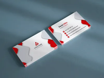 Business card design customer service expert.