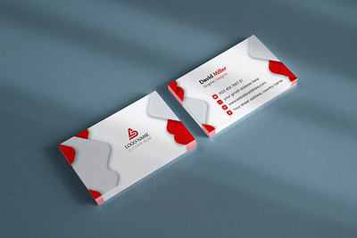 Business card design customer service expert.