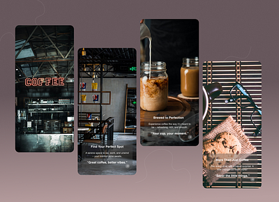 Steamy Mug - Coffee Shop App app figma ui