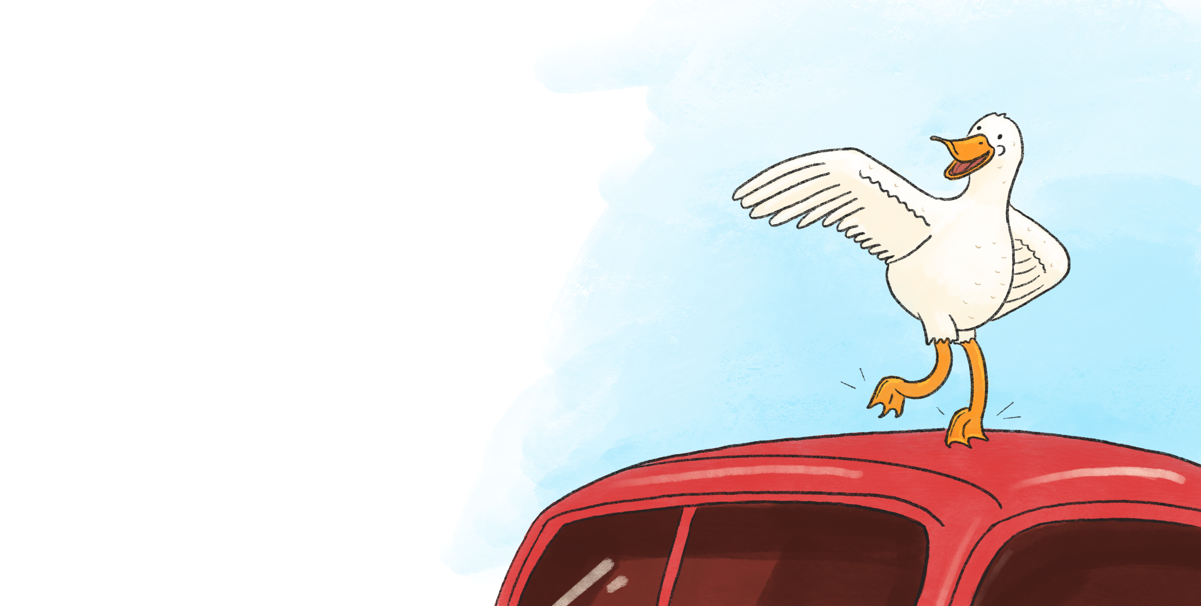 Dancing Duck character childrens book dance dancer dancing duck illustration kid lit kids book tap tapdance