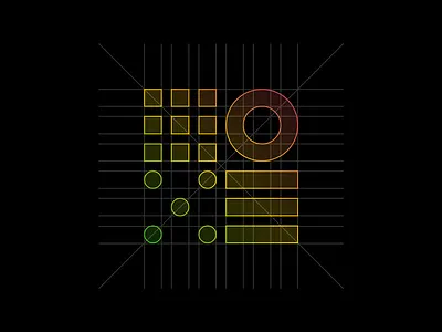 Fusion Group branding design graphic design grid icon identity logo typography vector