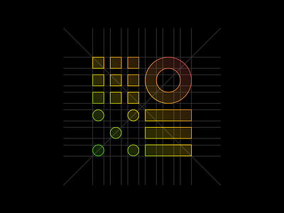 Fusion Group branding design graphic design grid icon identity logo typography vector