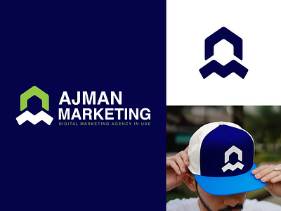 Ajman Marketing - Digital Marketing Agency Logo agency agency marketing ajman branding digital digital agency digital marketing digital marketing agency logo logo design logo designer logodesign logos logotype marketing marketing agency rocket seo agency social media agency uae