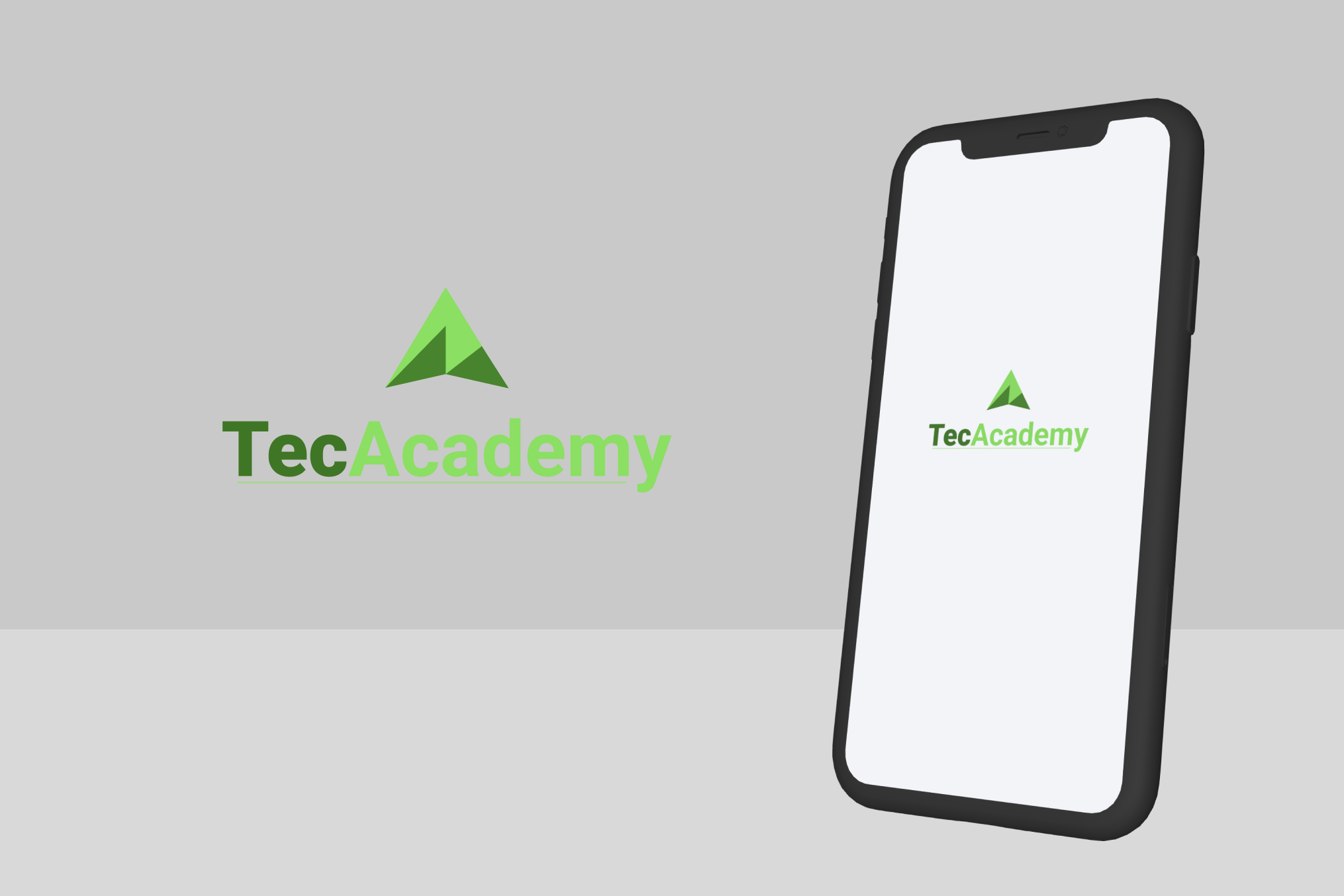 TecAcademy app branding design mobile tech ui ux