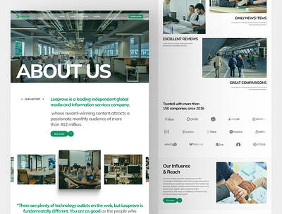 About us page UI design about about page about ui about us about us ui about us ui ux landing page ui design ui ux design uiux user experience user interface website design website ui