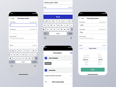 Passenger Details Mobile App Ui app design details app details app ui details dashboard details mobile details option details screen details ui details widget mobile passenger app passenger details passenger interface passenger mobile passenger screen passenger ui passenger widget screen ui