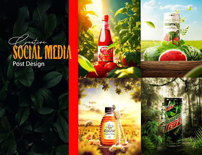 CREATIVE SOCIAL MEDIA POST DESIGN. ads banner banner design branding creative design facebook post graphic design illustration instragram post poster promotion poster social media social media post design