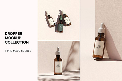 Dropper Mockup Collection 30 ml bottle amber bottle amber bottle mockup bottle mockup cosmetic cosmetic bottle mockup cosmetic mockup cosmetics packaging dropper dropper bottle dropper bottle mockup dropper mockup collection package packaging mockup