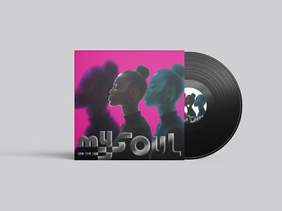 MY SOUL COVER ALBUM advertising graphic design