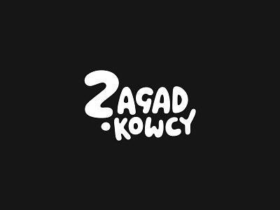 Zagadkowcy Logo animation branding children design graphic design illustration intro logo motion graphics pastel question tv serie typography vector zagadkowcy