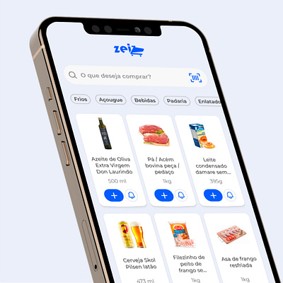 Groceries App List app groceries list mobile ui ux