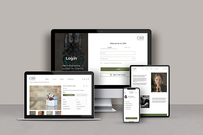 E-commerce product Jewerly Store ORI app design figma mobile app photoshop product design ui ui design uiux ux web design website