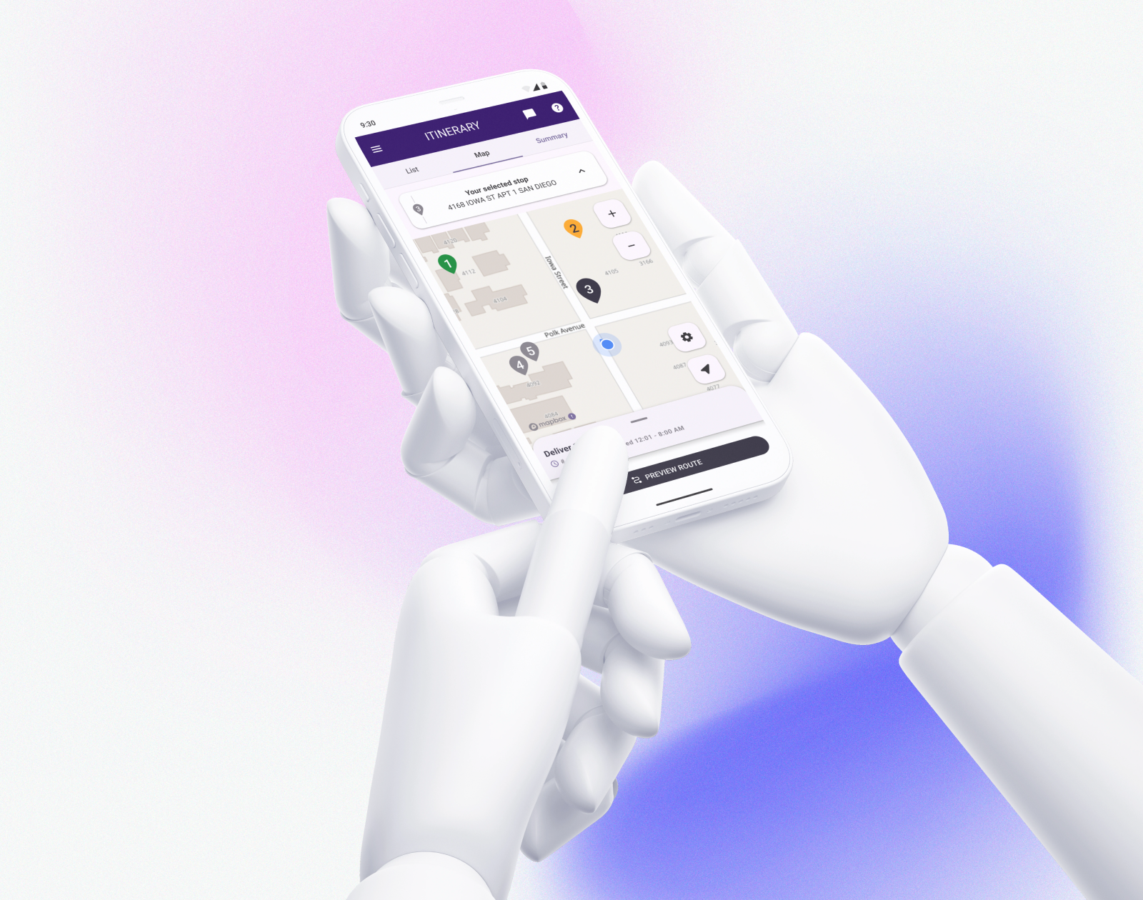 Amazon Pilote Redesign Concept (Android) amazon android app design driver app product design redesign ui ux