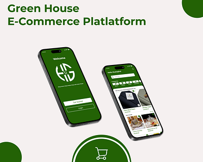 Green House E-commerce platform Design design ecommerce ui ux