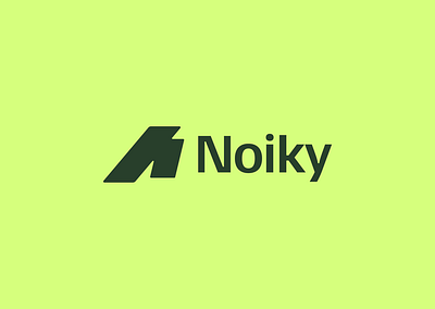 Noiky Motion Logo agency brand guideline brand identity branding design studio logo modern logo motion motion graphics motion logo noiky visual branding