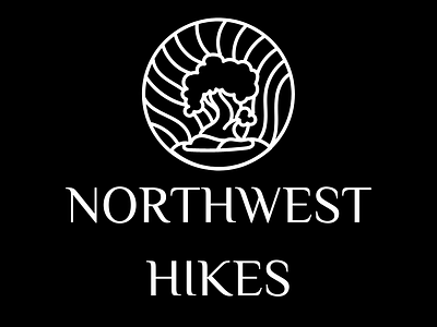 Northwest Hikes Travel App graphic design ui