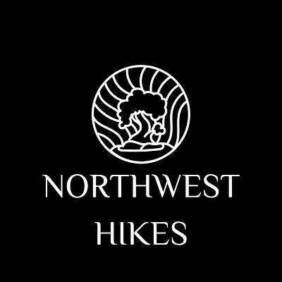 Northwest Hikes Travel App graphic design ui