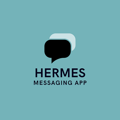 Hermes Messaging App graphic design ui