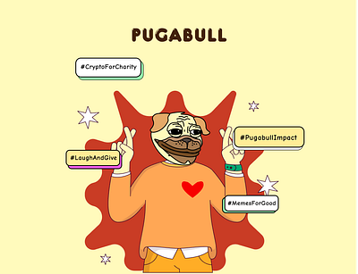 Pugabull Meme Coin Website Design branding logo ui