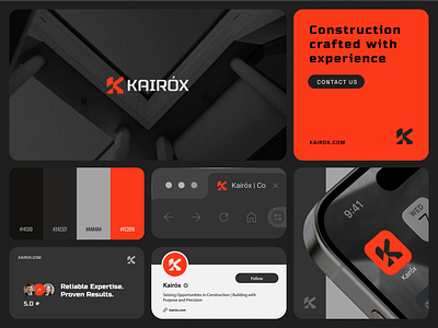 Kairóx | Logo Design brand design branding graphic design logo