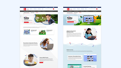 Reading Laboratory Microsite Redesign