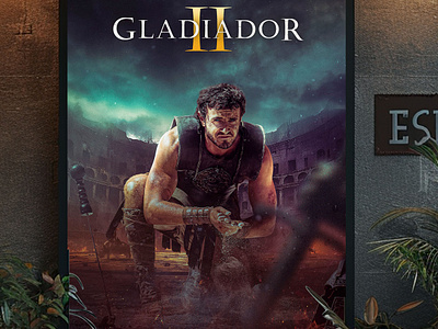 Gladiator 2 | Alternative Movie Poster action advertising creative design design film poster gladiator 2 halloween illustration movie poster photoshop art poster design posters