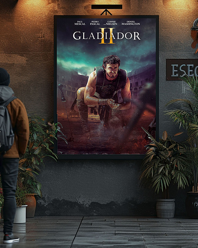 Gladiator 2 | Alternative Movie Poster action advertising creative design design film poster gladiator 2 halloween illustration movie poster photoshop art poster design posters