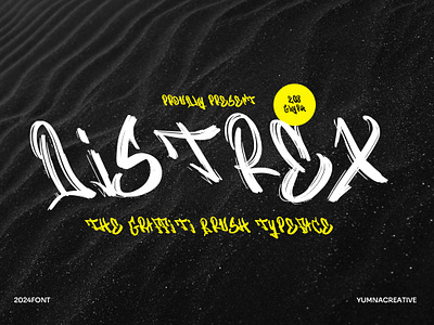 Distrex – Graffiti Urban Font branding brush decorative design display font gothic graffiti handwritten illustration modern new retro script trend typeface typography urban vintage web