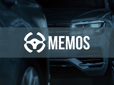 MEMOS Car Logo Design automotive brand car drive logo logo design logo logo mechanic memos motor performance race showroom silhouette speed speedometer sports transport transportation wheel