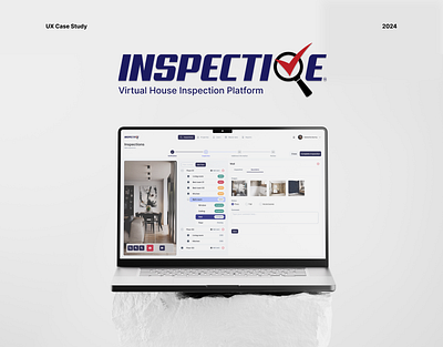 Virtual Inspection platform admin app dashboard ui ux
