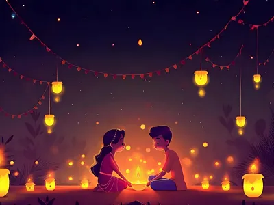 Happy Diwali From Team Prismic Reflections animation creative design festivaloflights graphic design happydiwali prismicreflections ui ux