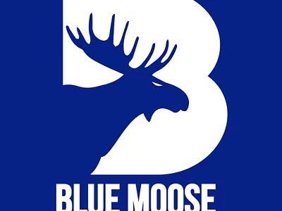 BlueMoose logo design