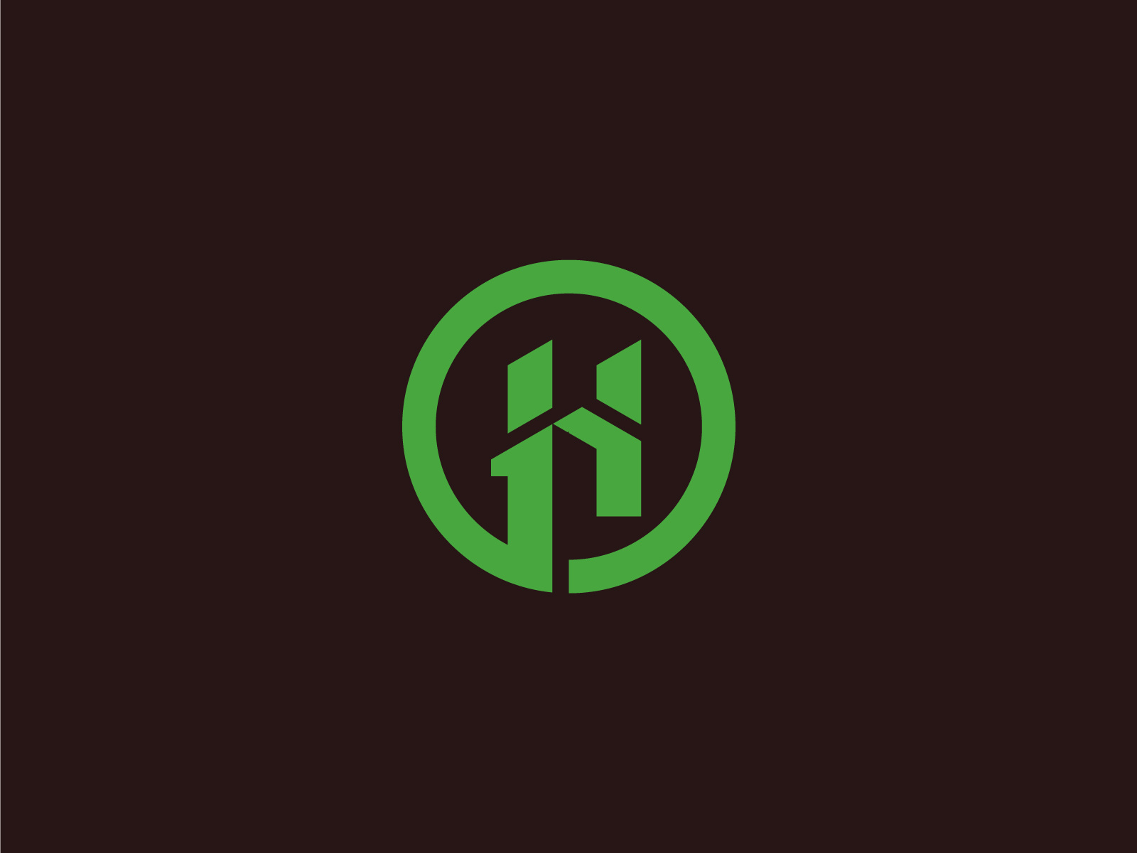 Hey 1st Home Logo - Real estate logo agency artist brand identity branding gradient green logo branding h letter logo h1 home icon home logo icon lettermark logo logos minimalist logo mortgage property real estate logo simple logo ui