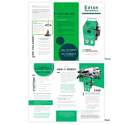 Brochure for Eaton Dynamics brochure design graphic design print design