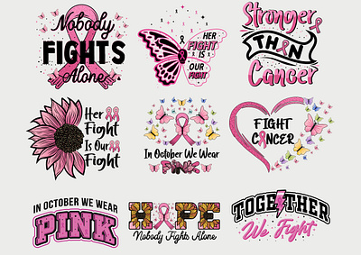 Breast Cancer Awareness Quotes Typography Design awarness month breast cancer breast cancer design breast pink custom tshirt design graphicdesign illustration october pink month t shirt design tshirts typography