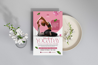 Yoga Day , YOGA flyer design banner design business flyer flyer design marketing flyer prmotional flyer yoga banner yoga day flyer yoga flyer