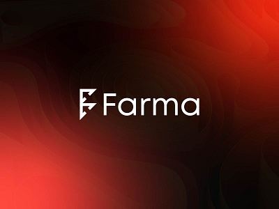 Farma logo design - Tech logo - Letter F 3d apps icon brand identity branding currency graphic design logo logo ddeasign logo mark logos tech