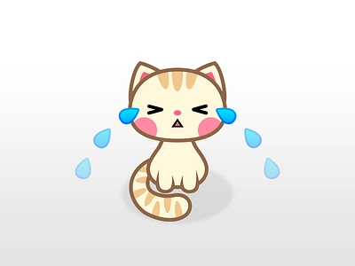 Piano Purple Tiles: Crying Cat animal cat cat kitty chibi animal chibi cat chibi kitty cry crying cute animal cute cat game game character illustration kitten kitty music music game piano piano game piano tiles