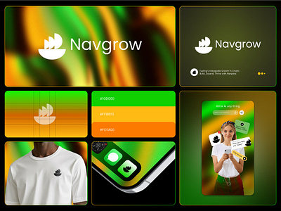 Navgrow W3 logo Branding ai betting blockchain branding casino crypto crypto logo design edutech fintech gradient icon identity lettering logo machine saas tech w3 w3 logo