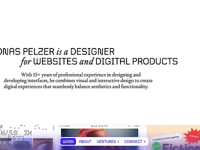 New portfolio animation branding interaction portfolio scope typography ui web web design