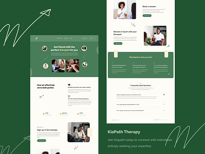 KiaPath - Therapy booking webapp therapywebappui