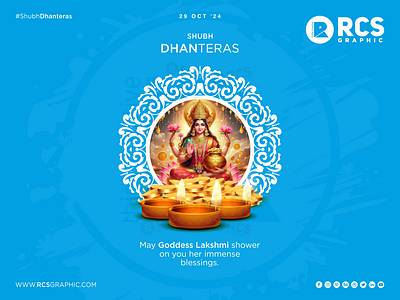 ✨ 𝐂𝐞𝐥𝐞𝐛𝐫𝐚𝐭𝐞 𝐏𝐫𝐨𝐬𝐩𝐞𝐫𝐢𝐭𝐲 𝐭𝐡𝐢𝐬 𝐃𝐡𝐚𝐧𝐭𝐞 branding dhanteras graphic design rcs graphic social media post