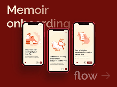 Memoir - Book/ literature finding & curating app bookappui