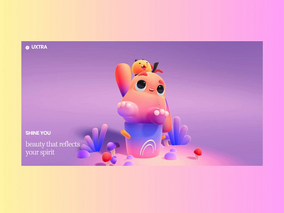 Beauty of the Soul Web Landing Page 3d animation branding figma graphic design inspiration landing page logo motion graphics ui uidesign userexperience uxdesign webdesign webdevelopment website