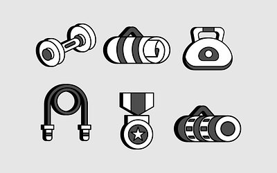 Sport Equipment Icon design icon icondesign iconset sport sports uicon