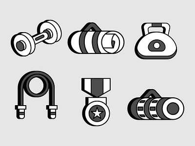 Sport Equipment Icon design icon icondesign iconset sport sports uicon