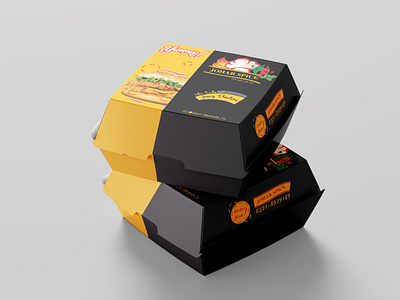 Burger Box Design I Johar Spice box design brand design branding burger box design burgrer box fast food fast food chain food chain graphics design graphics designer illustration kfc packaging packaging design restaurant restaurant branding zinger box