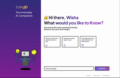 AI Chatbot Design agency ai animation app bold branding design figma graphic design interface landing page motion graphics product design ui uidesign uiux uxdesign uxinspiration uxresearch website