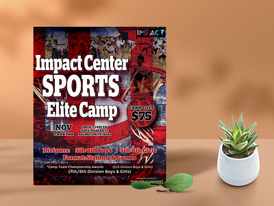 Basketball Camp Social Media Post Design ad advertising banner basketball branding camp clum creative design designer eyecatching flyer graphic design illustration post poster sports ui unique